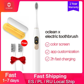 

Oclean X Sonic Electric Toothbrush Upgraded Adult Waterproof Ultrasonic automatic Toothbrush USB Rechargeable