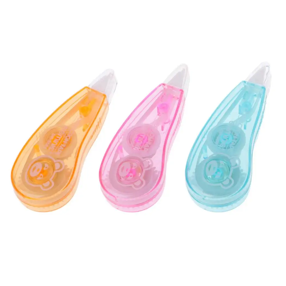 White Correction Tapes Tear Resistant Clear Office Supply Stationery
