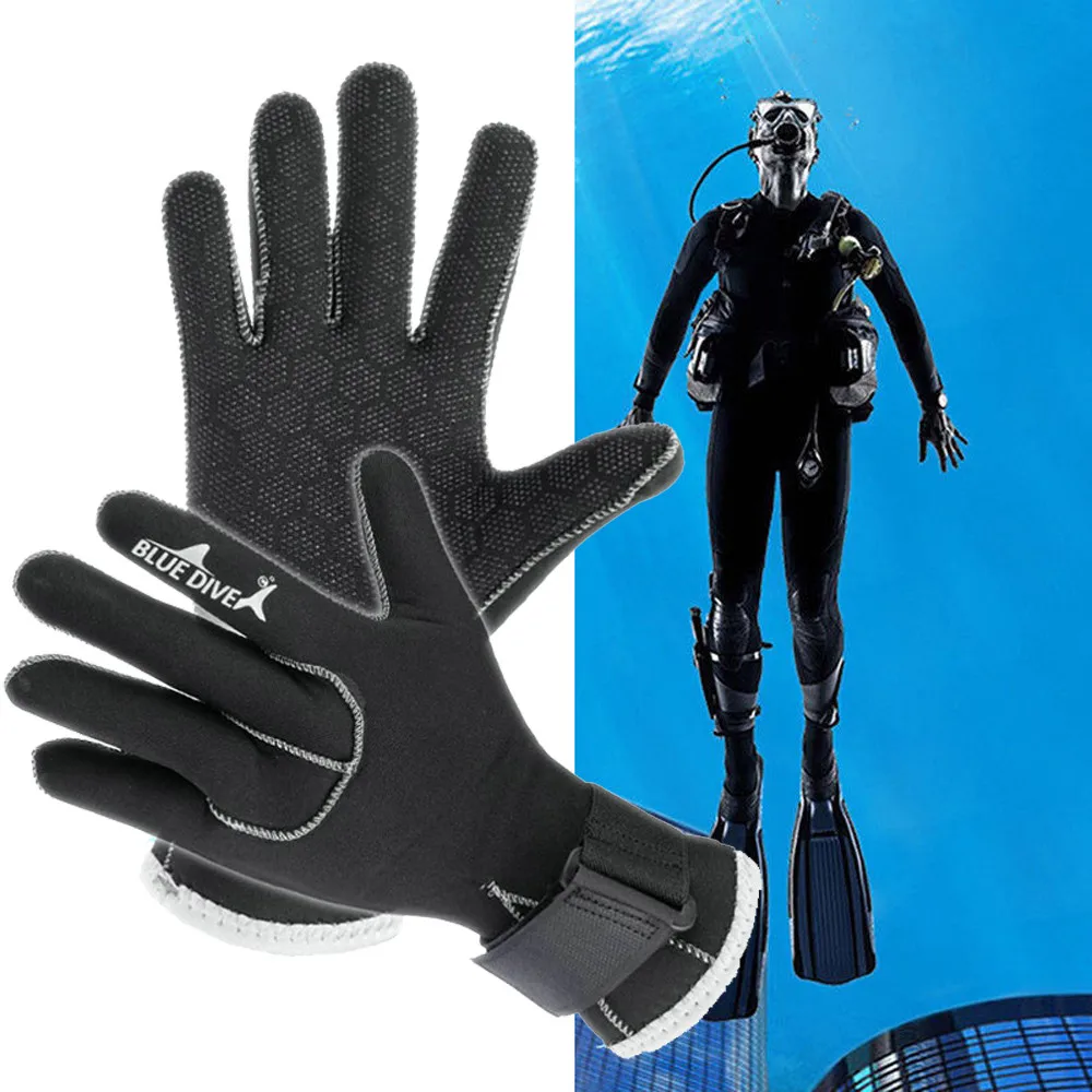 

Trend Style Surf Surfing 3MM Neoprene Cold-proof Winter Swim Swimming Scuba Snorkeling Diving Gloves NEW Keep Diving Swimming #F