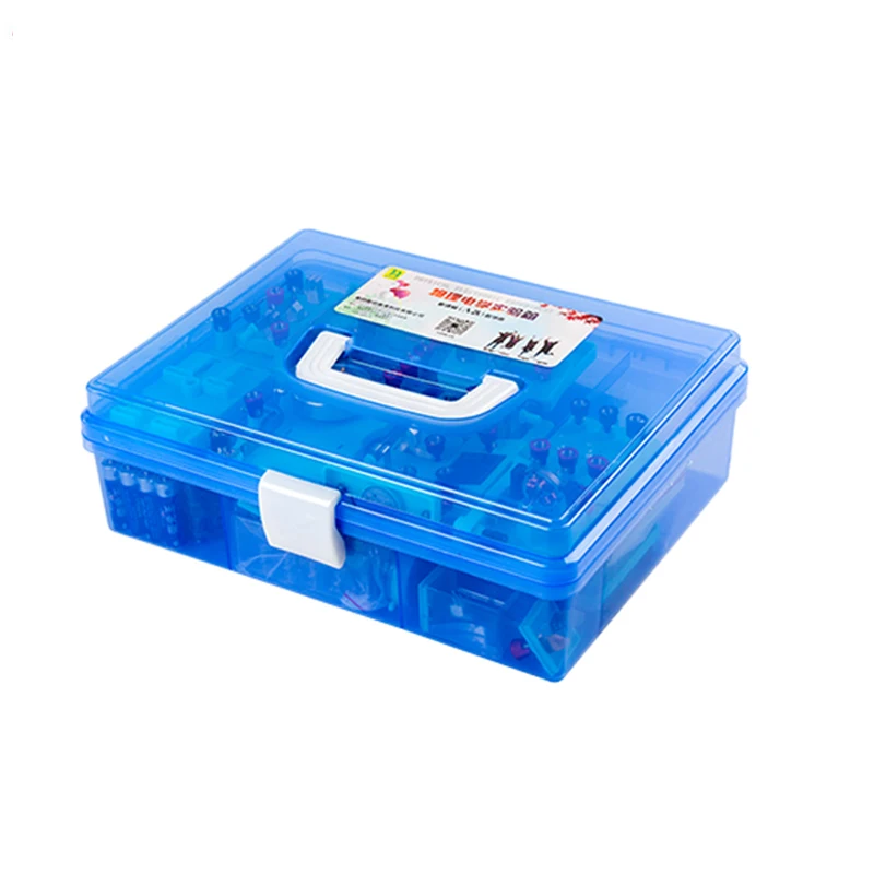 Physics Electromagnetism Circuit Physics Experiment Instrument A full set of digital display electric meter electric experiment