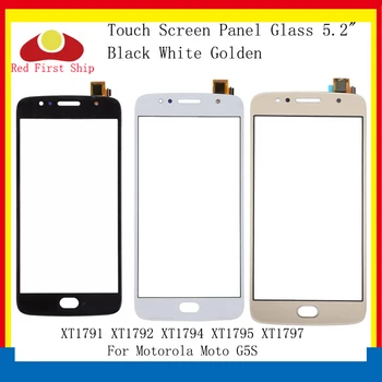 

10Pcs/lot Touch Screen For Motorola Moto G5S XT1791 XT1792 XT1794 XT1795 Touch Panel Digitizer Sensor Front Outer LCD Glass Lens