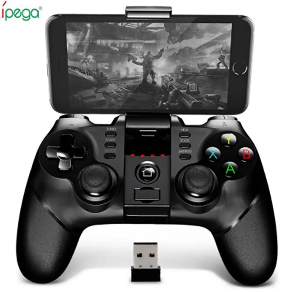 

iPega PG - 9076 9077 For SmartPhone PS3 Wireless Bluetooth Gamepad 2.4G Bracket Joystick Android Win Game Console Player