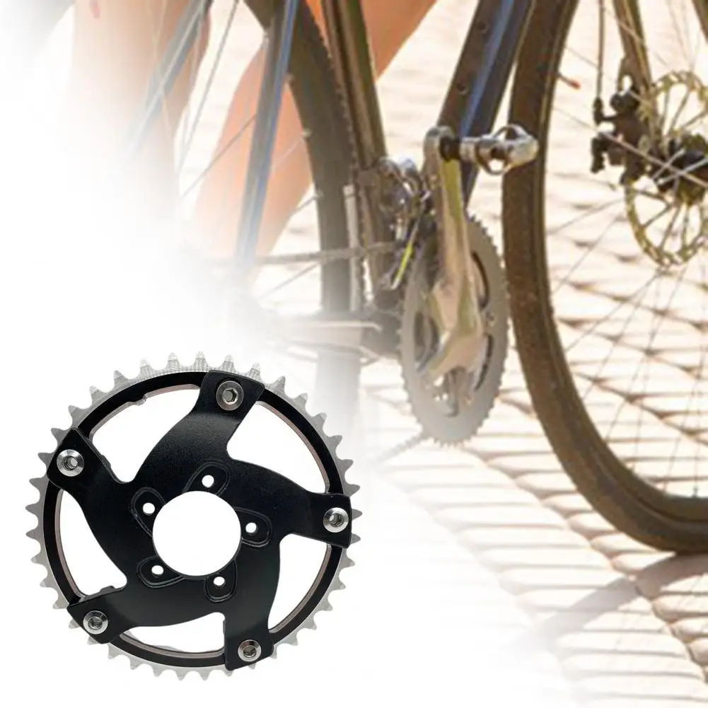 39T/40T/42T/44T/46T/48T Bicycle aluminum alloy sprocket bicycle chain ring BBSHD BBS03 disc grab 130BCD conversion seat | Спорт и