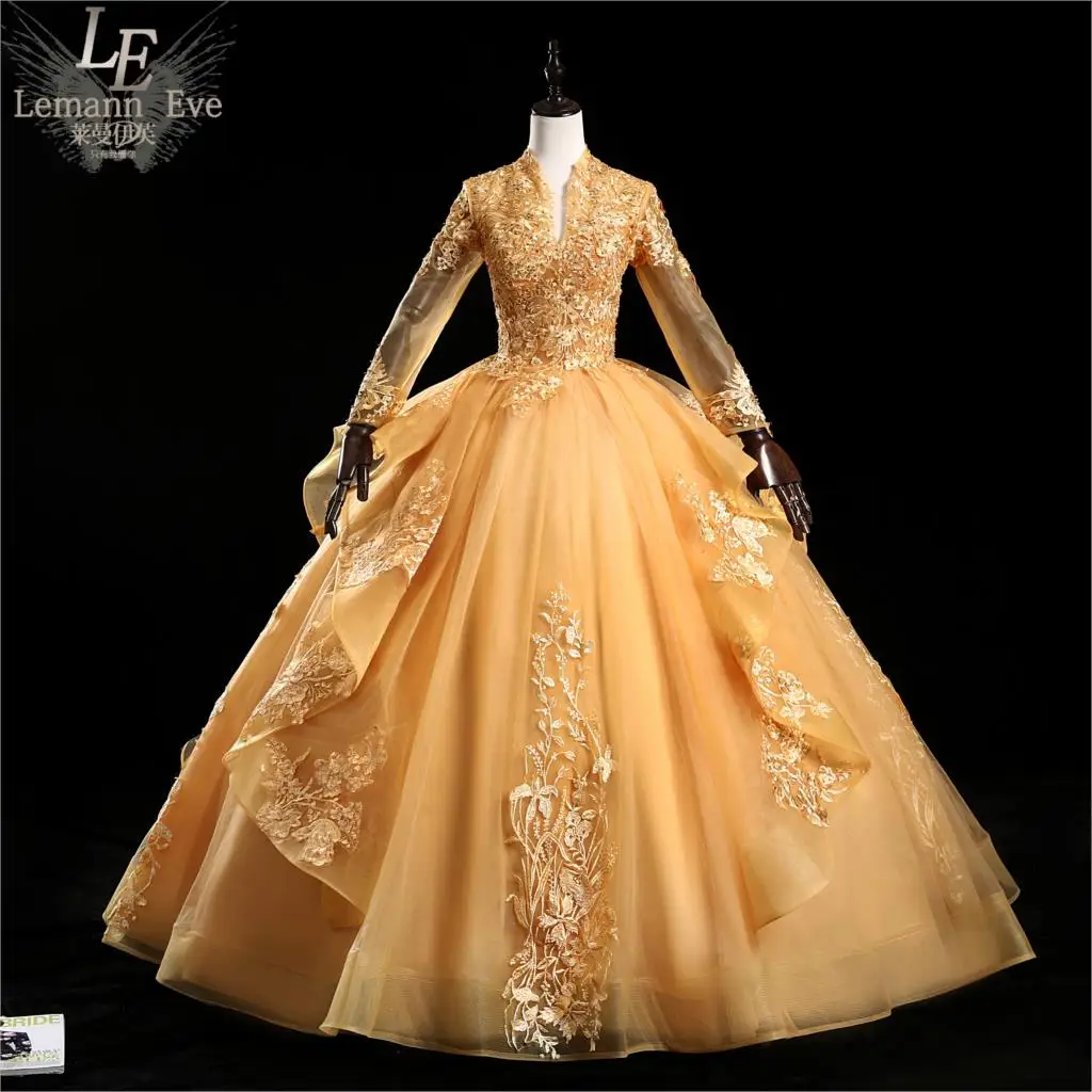 Роскошное бальное платье с кристаллами платья для Quinceanera милое длинное милой