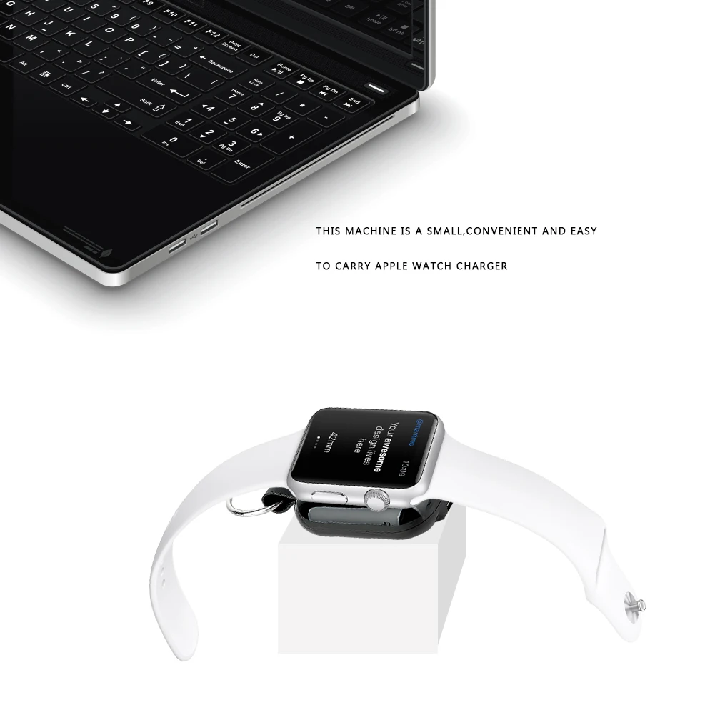 Мини портативное зарядное устройство зарядный кабель для iWatch 38 42 мм дропшиппинг телефона