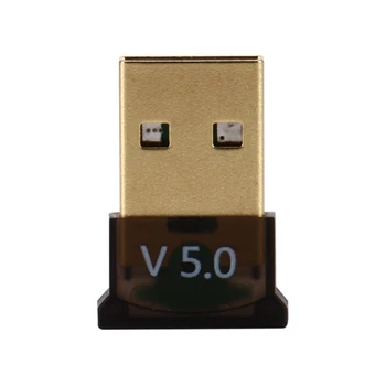 

V5.0 Dongle Receiver USB Universal Mini Portable Office Home High Speed Bluetooth Adapter Wireless Stereo Music For Laptop Mouse