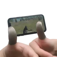 1 пара защита от пота пальцевая крышка King Glory Artifact PUBG Peace Elite Game Occupation сенсорный экран Thumb Gamepad