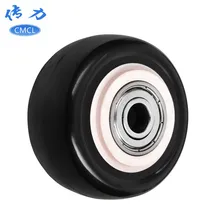 Place of Origin Supply of Goods 1.5-Inch Gold Diamand Truckle Single Wheel Diameter 4 Cm Black And White with Pattern Two-Bearin