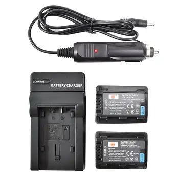 

DSTE 2PCS VW-VBT380 Battery with US Plug Charger Kit for PANASONIC HC-W580GK HC-V380GK HC-V180GK HC-W580MGK HC-VX980GK camera