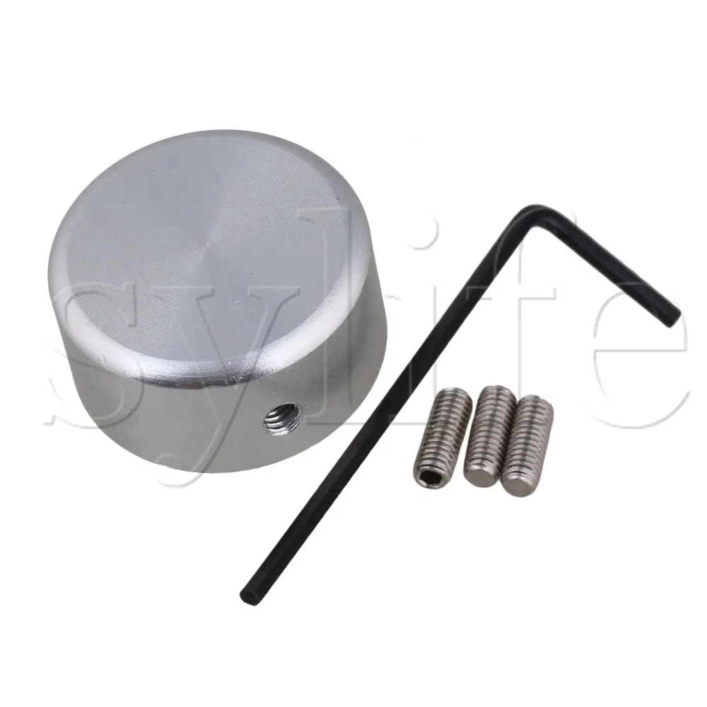 Guitar Effects Parts Stomp Switch Pedal Box Foot Metal True Silver Knob | Спорт и развлечения