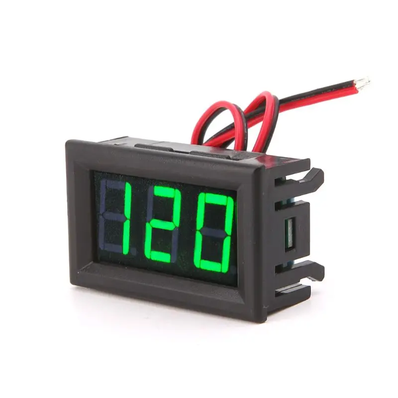 

AC 70-500V Digital Voltmeter LED Display Panel Mini 2 Wire Volt Voltage Tester Meter