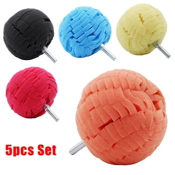 

Tool Polishing Ball 5pcs/Set Attach-To-Drill Attaches Motorcycles 5pcs/Set