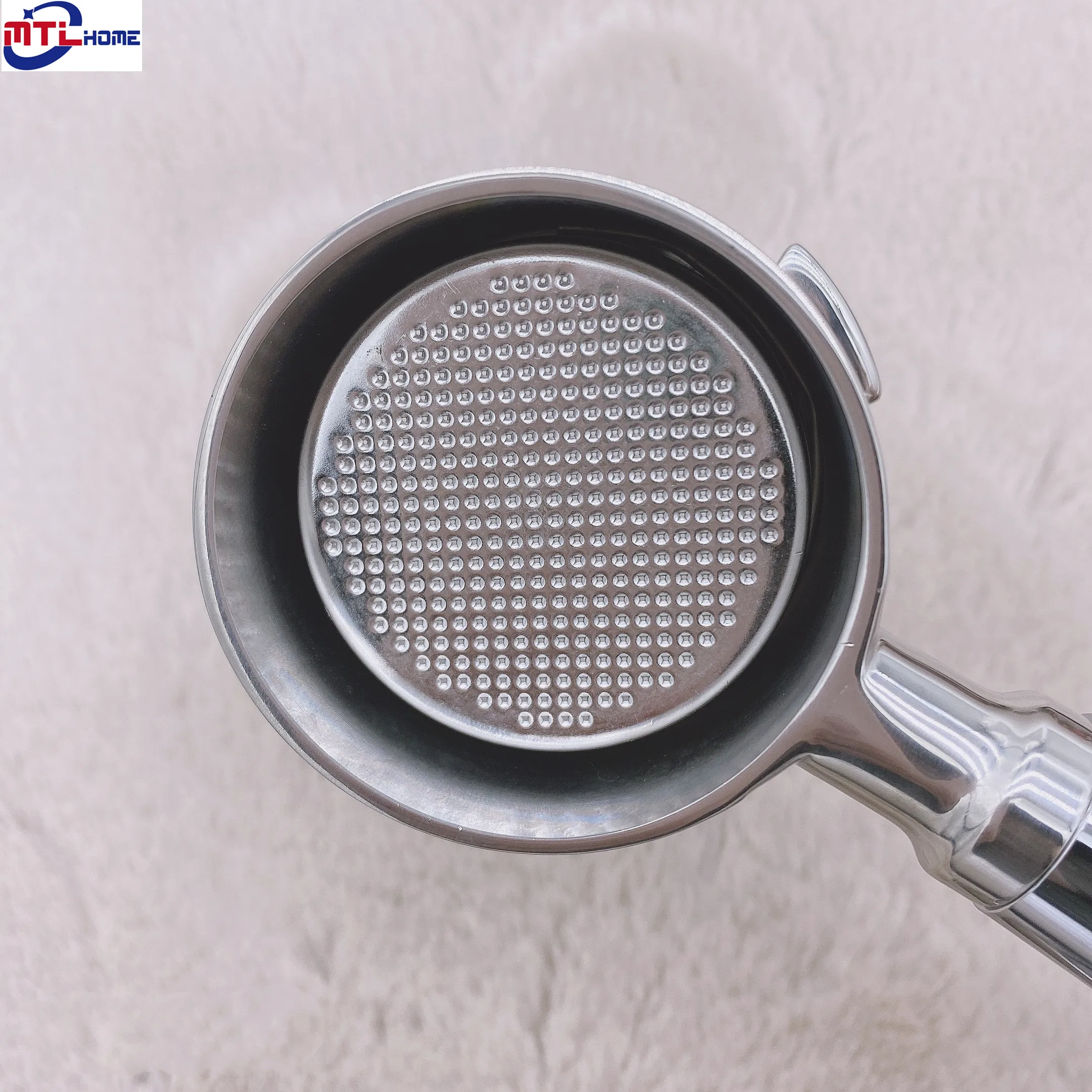 304 Нержавеющая сталь 51 мм Кофе бездонного Portafilter для Delonghi ECO310 ECP35.31/33 21/31 21