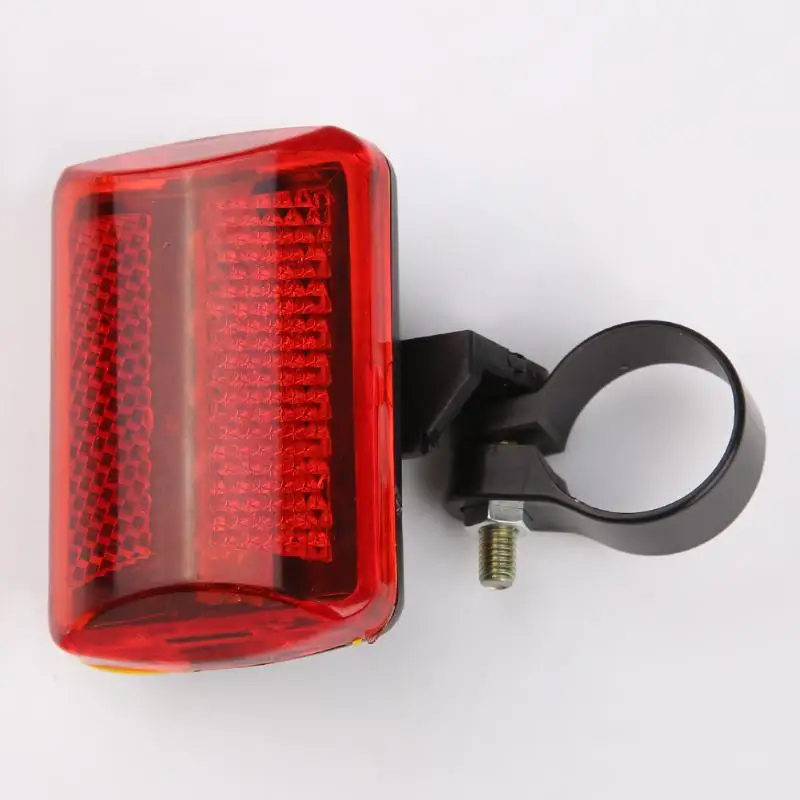 5 светодиодный задний фонарь красный велосипедный задний светильник наружная Ночная езда сигнальная лампа велосипеда(без батареи