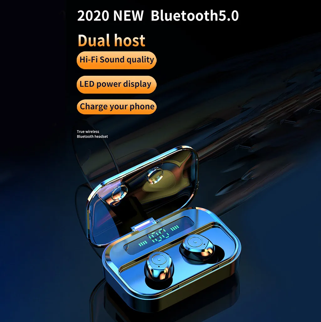 20%, Bluetooth 5,0, наушники, гарнитура, беспроводные наушники, мини наушники, стерео наушники,, запонки, Bluetooth наушники