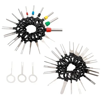 

39pcs/set Crimp Handheld Home Terminal Removal Tools Wire Connector Car Accessory Pin Release Key Durable Stainless Steel Mini