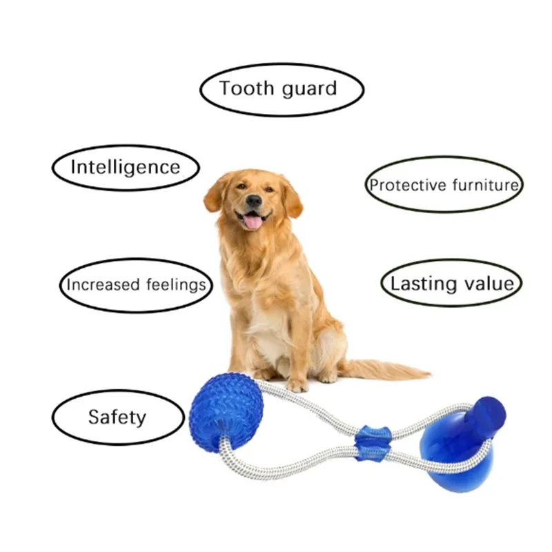 Многофункциональный молярный укус для домашних животных, игрушка для чистки зубов, безопасная эластичность, мягкая игрушка для укуса собаки, самоиграющийся резиновый мяч, Прямая поставка