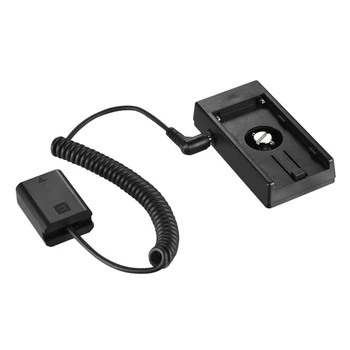 

Universal Dummy Battery Portable Flexible Cable Durable Power Supply Coupler Kit Adapter Camera Mount Plate NP-F970 To NP-FW50