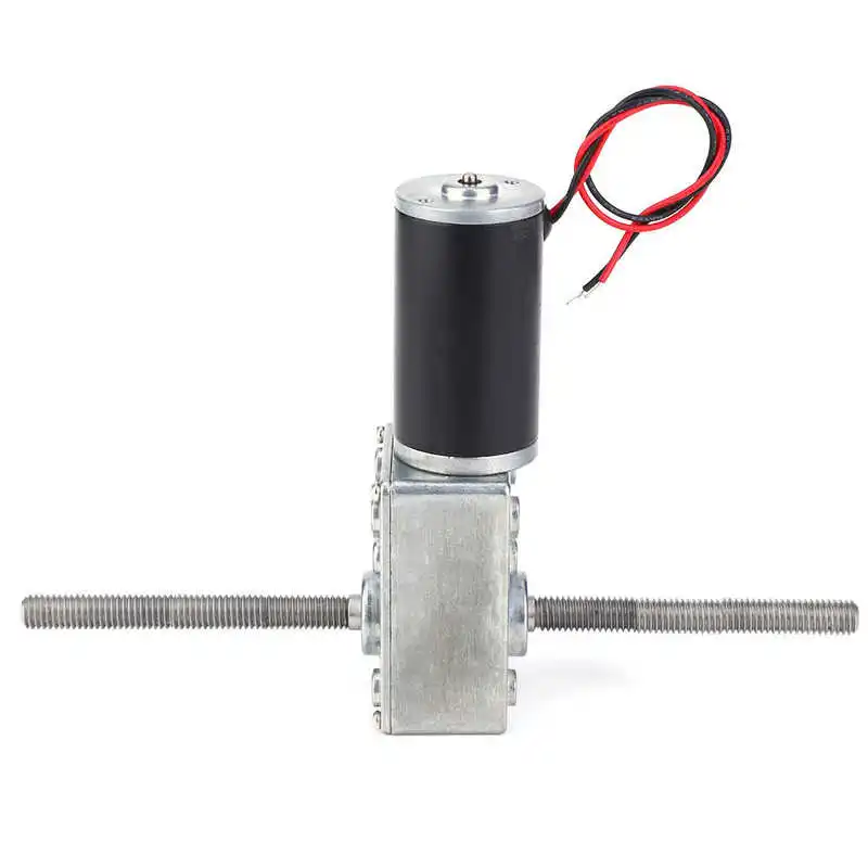 Double Right Hand Thread Gear Motor, Reduction Ratio 50 Double Right Hand Thread Gear Motor, Reduction Ratio 50