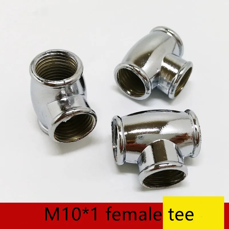 Description Picture 3 of item10pcs M10*1 Internal Tooth Tee Joint Hollow Tooth Tube T-shaped Adapter Lighting Fixture Moxibustion Clip DIY Bracket Accessorie
