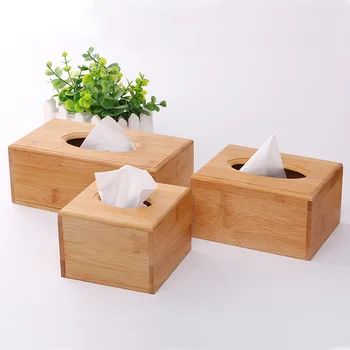 

Wooden Tissue Box Creative Retro Paper Extraction Box Living Room Paper Desktop Solid Wood Tissue Box