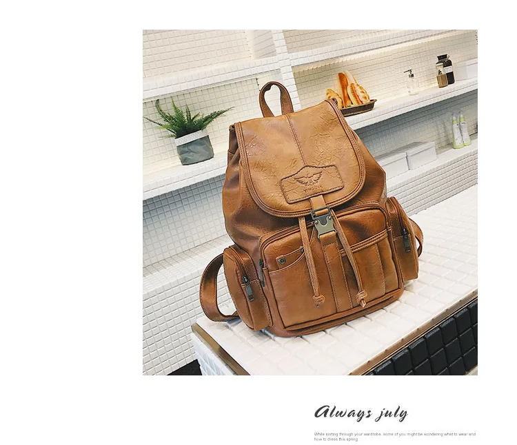 Мужской женский кожаный рюкзак высокого качества молодежный рюкзак для путешествий школьная сумка для книг мужской ноутбук бизнес-рюкзак сумка через плечо