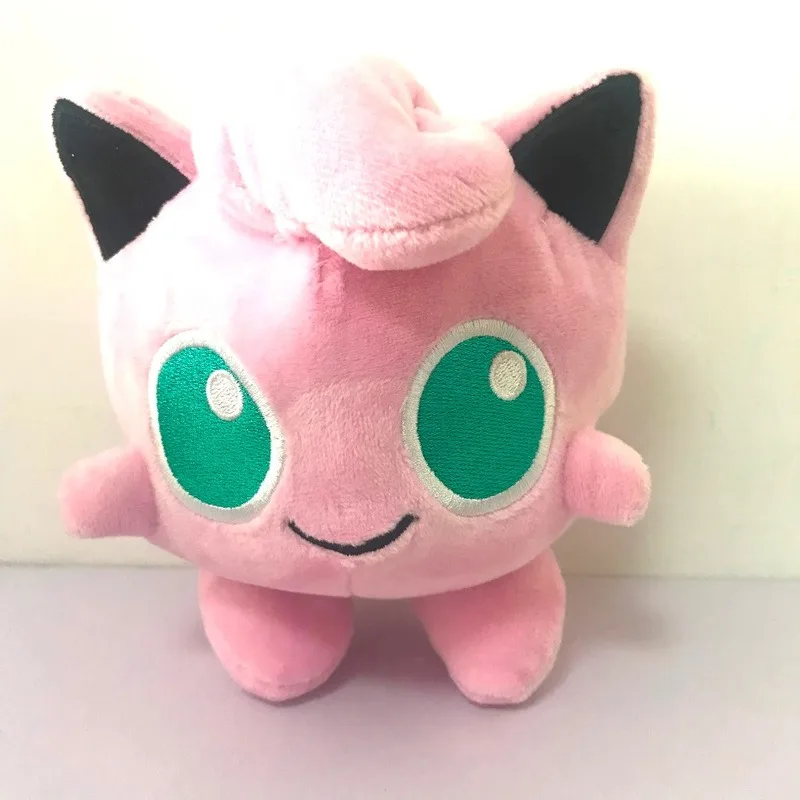 Takara POKEMON Пикачу плюшевая игрушка Clefairy Cleffa Jigglypuff розовая Аниме Кукла Коллекция