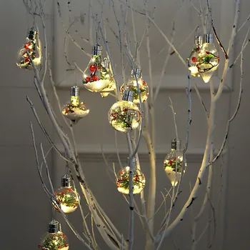 

Christmas Pine Cones LED String Lights Battery Operated Fairy Lights Indoor Outdoor Decoration For Party Wedding Garden Home