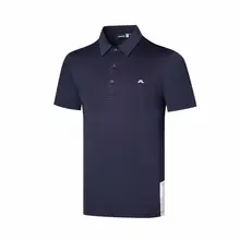 Новинка, мужская спортивная рубашка для гольфа, новинка, Осень-зима, JL, короткая футболка для гольфа, короткий рукав, одежда для гольфа, рубашка Cooyute