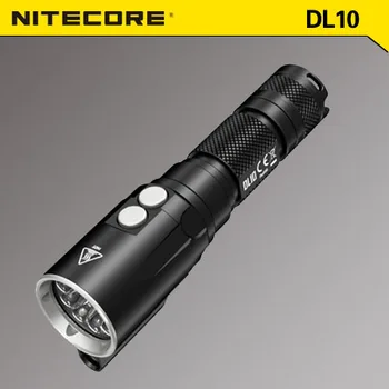 

NITECORE DL10 CREE XP-L HI V3 LED MAX. 1000LM beam distance 223m waterproof 30m dual-light source diving light underwater t