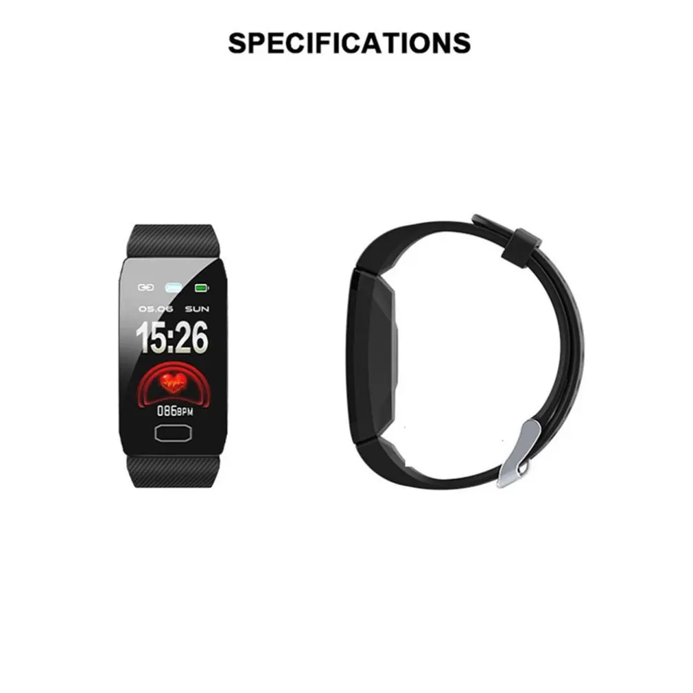 Q1 1.14 Inch Color Screen Smart Bracelet Health Monitoring Multi-Function Sports Waterproof Bracelet