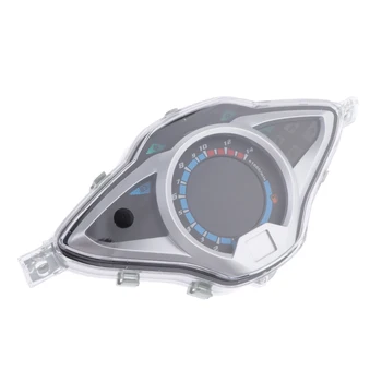 

MagiDeal DC 12V Motorcycle Tachometer LED Digital Display Gauge for Honda