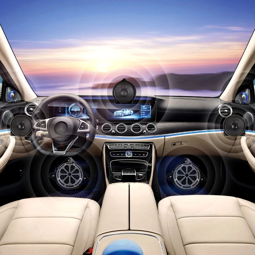 Автомобильный сабвуфер для Benz C W205 GLC E W213 S W222 серия высококачественный усилитель