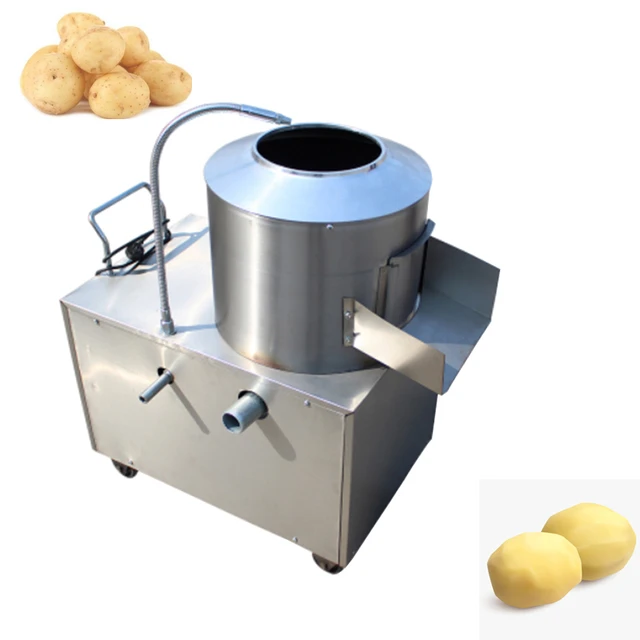 Commercial Potato Peeler Machine, SS Body, 15 kg, Without Motor