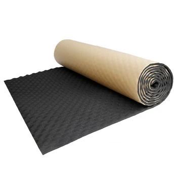 

AX Autohaux 50*100/300/500CM Studio Sound Acoustic Absorption Car Heatproof Wave Foam Deadener Sound Deadener Insulation Mat