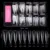 100 Шт Poly Nail Gel Quick Building Mold Tips Nail Dual Forms Finger Extension Nail Art UV Builder Легко найти Инструменты Для Ногтей
