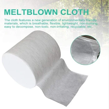 

Meltblown Cloth Non-Woven Fiber for Disposable Mouth Face Cover Filter DIY Crafting Accessories Tool NIN668