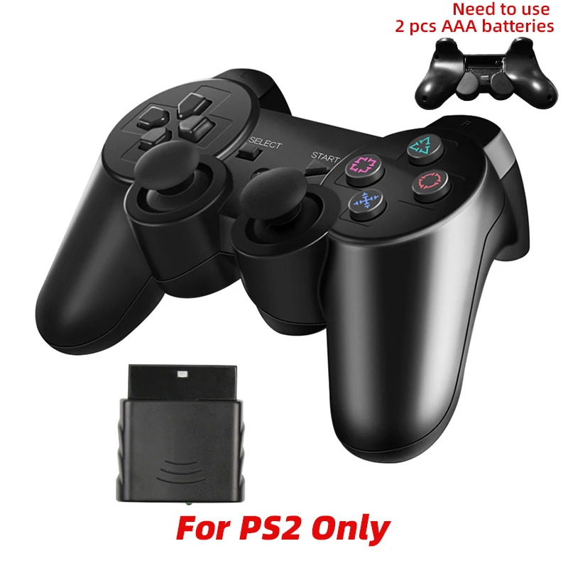 2.4G Wireless Game Controller For PS2/PS3  Remote Gamepad For Android Phone/TV Box/Smart TV Joystick Vibration Gamepad For PC 