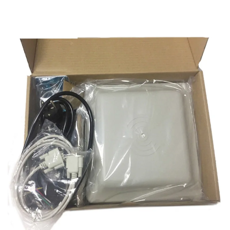 Считыватель карт UHF RFID диапазон 0 6 м дальность действия 8 дБи антенна RS232/RS485/Wiegand