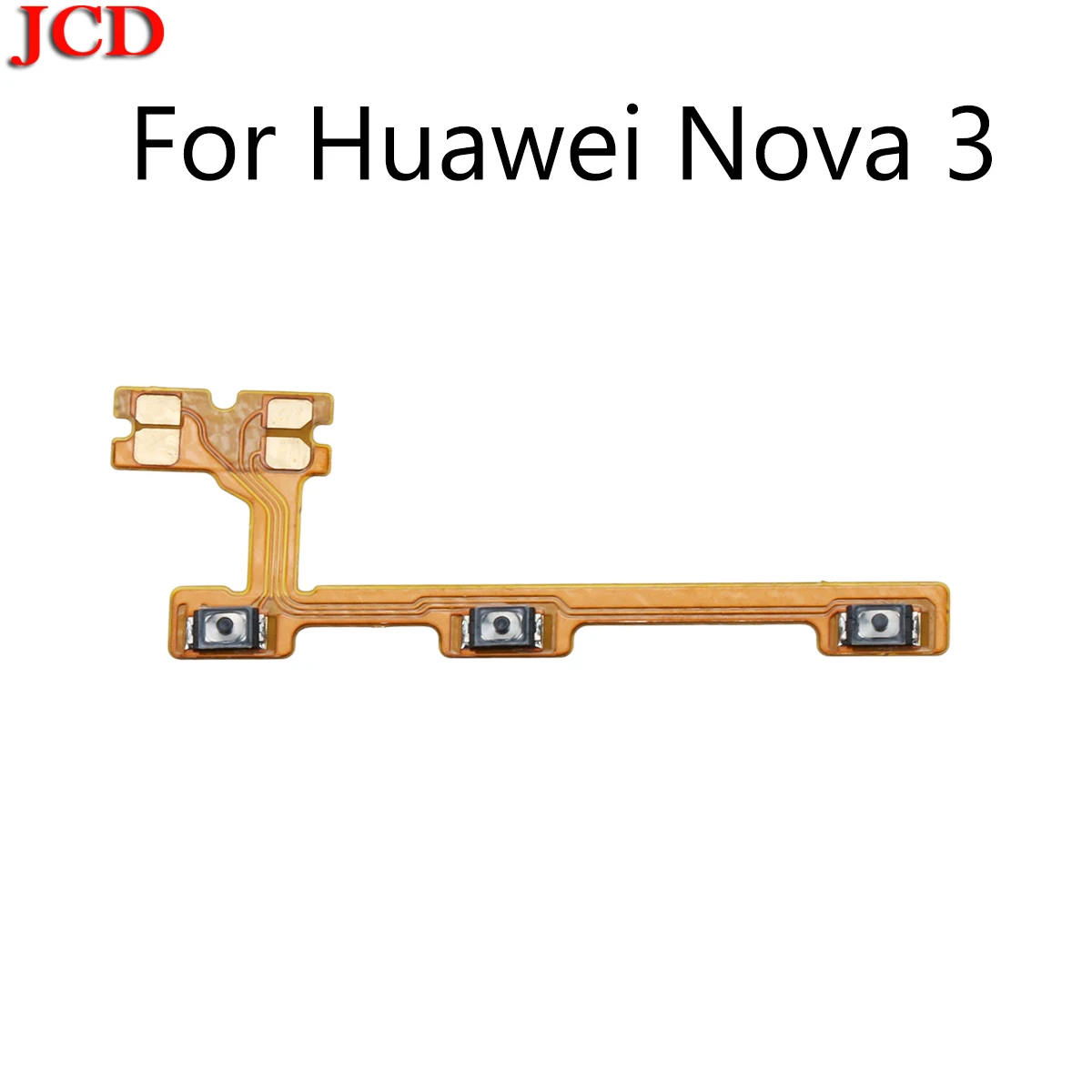 Гибкий кабель питания JCD для Huawei Nova 3 кнопка регулировки громкости включения и
