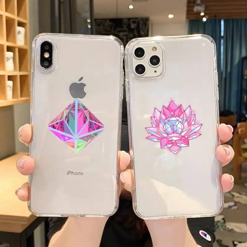 Ore crystal gem art Phone Case For iPhone 12 Mini 11 Pro XS Max X XR 7 8 Plus | Мобильные телефоны и аксессуары