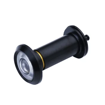 

Security Door Eye Spy Hole Peephole Viewer 200° Adjustable Glass Lens Security Type: Peephole Color: Balck/Silver/Bronze