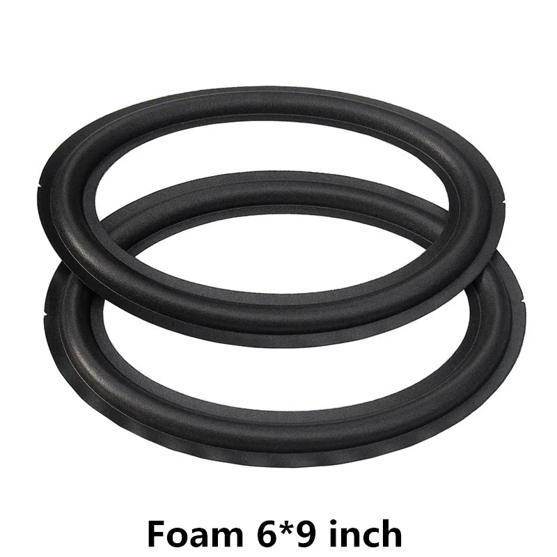 Finlemho 2pcs Speaker Woofer Repair Kit Foam Surround 6*9 Inch Oval