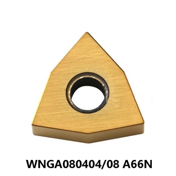 

Original KYOCERA 10pcs WNGA 080404 080408 WNGA080404 A66N WNGA080408 A66N Carbide Inserts Lathe Cutter Turning Tool