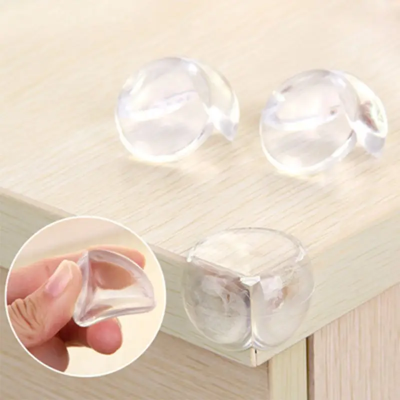 

24Pcs Child Baby Safety Silicone Protector Table Corner Edge Protection Cover Children Anticollision Edge & Guards