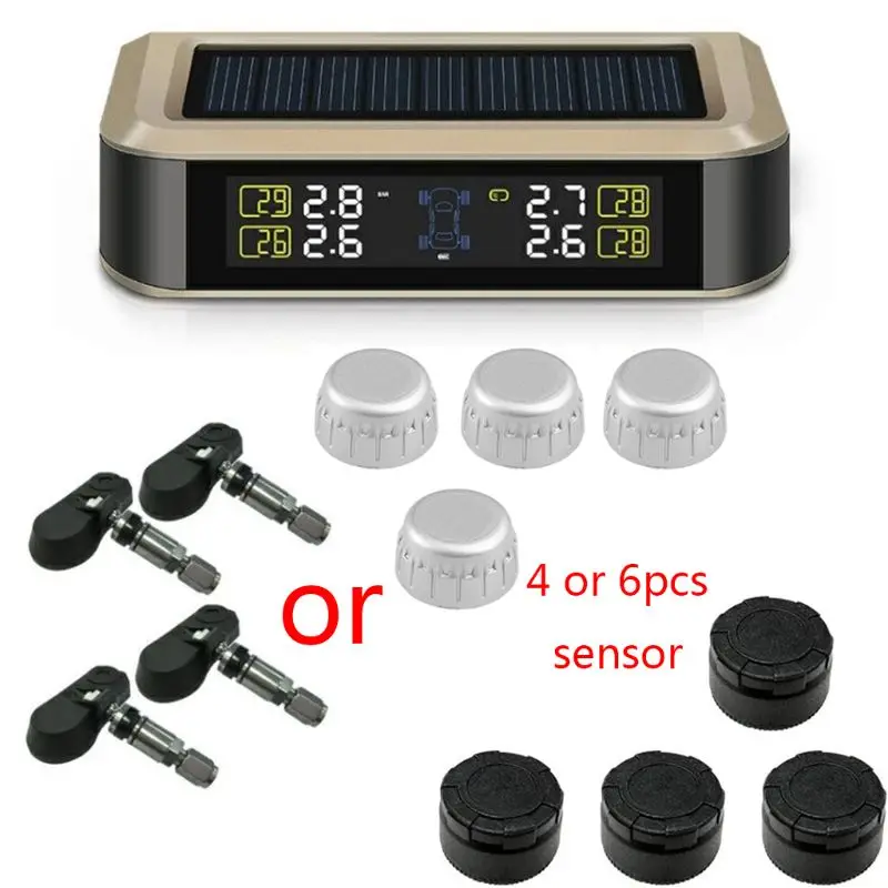 T601 TPMS датчик давления в шинах Система мониторинга Универсальный беспроводной