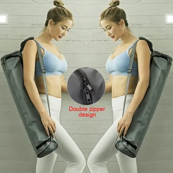 

Waterproof Pilates Mat Case Sports Supplies Backpack Gym Fitness Bag Shoulder Bag Oxford Cloth Yoga Mat Carriers Yoga Mat Bag