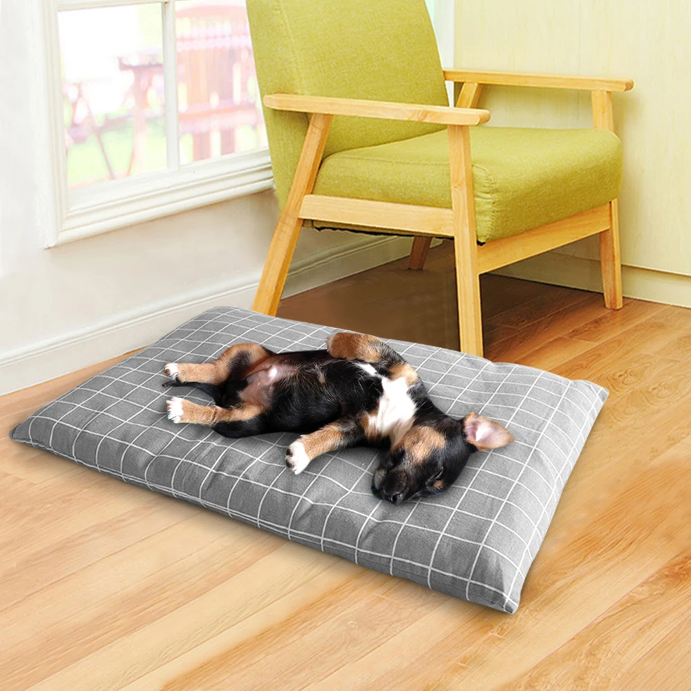 Gray Dog Supplies Large Therapeutic Dog Bed Things for Dogs Pets Dogs  Accessories Pet Cushion House Sofa Products Home Garden - AliExpress