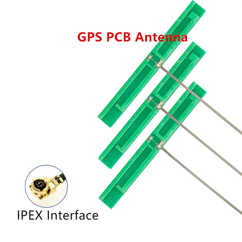 2PCS GPS Built-in PCB Antenna High Gain 3dbi Omnidirectional IPEX Interface RG1.13 13cm Length Cable 10pcs lot 2 4ghz 5 8ghz fpc built in antenna 2dbi 50ω 2w ipex interface cdebyte txwf fpc 3710