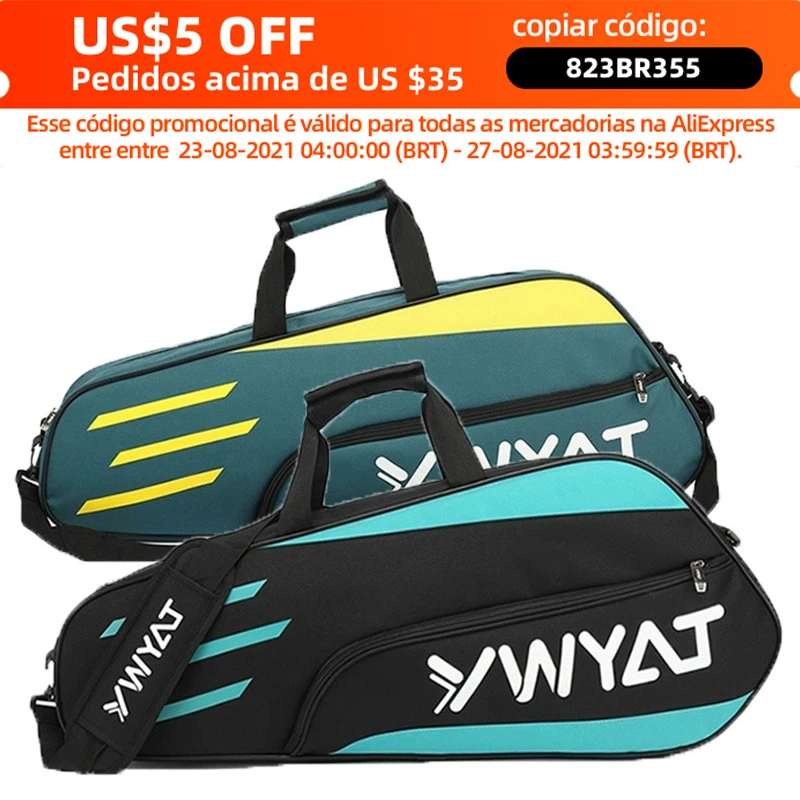 Badminton Bag Outdoor Sports Training Fitness Racket Bags Men Women